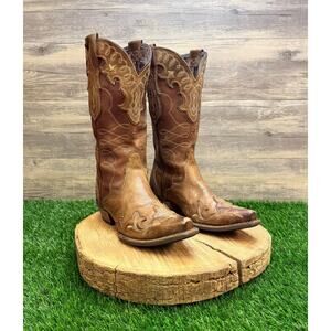 Ariat Women - Size 6B - Zealous Sandstorm Snip Toe Cowboy Boots 10015349